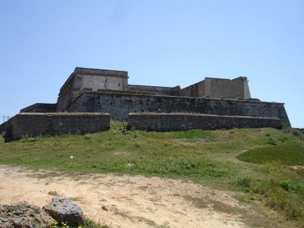 Castle near Ilha de Pessegueiro Porto Covo Portugal