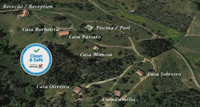 Overview Monte Horizonte Rural Tourism Alentejo Portugal